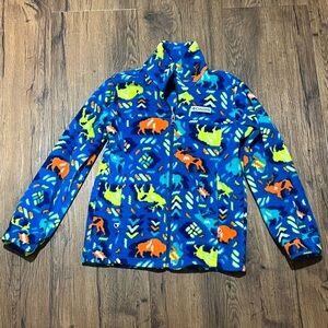 Jacket Kids Columbia Fleece Zip up Jacket size small size 8